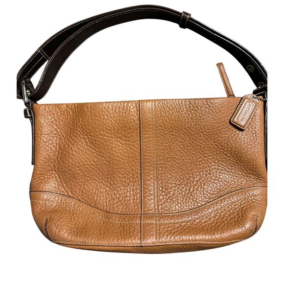 Coach Y2K 2 tone leather hobo bag - Picture 1 of 10